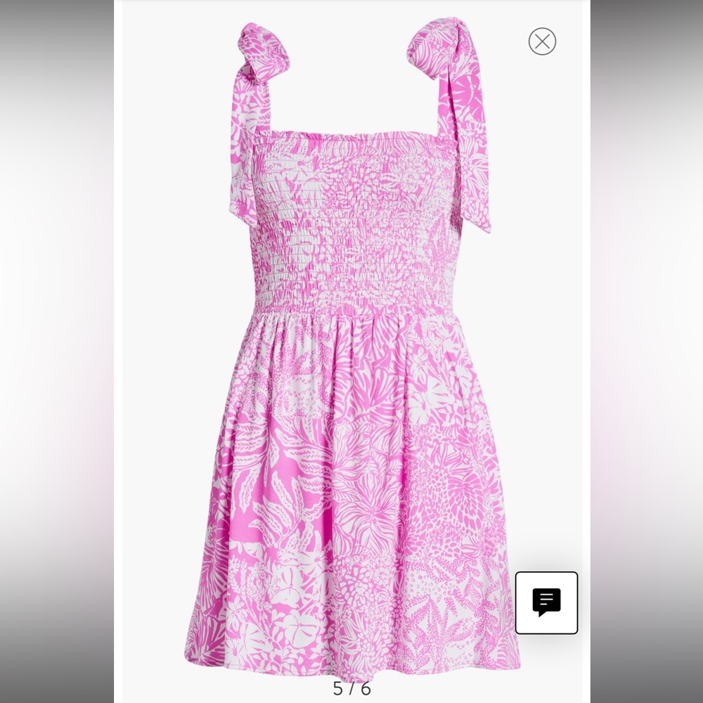 NWT Lilly Pulitzer Rivera Tie Shoulder Romper